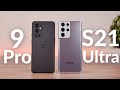 Galaxy S21 Ultra vs OnePlus 9 Pro: Fierce Flagships