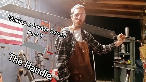 Forging a Greatsword based loosely on Cloud