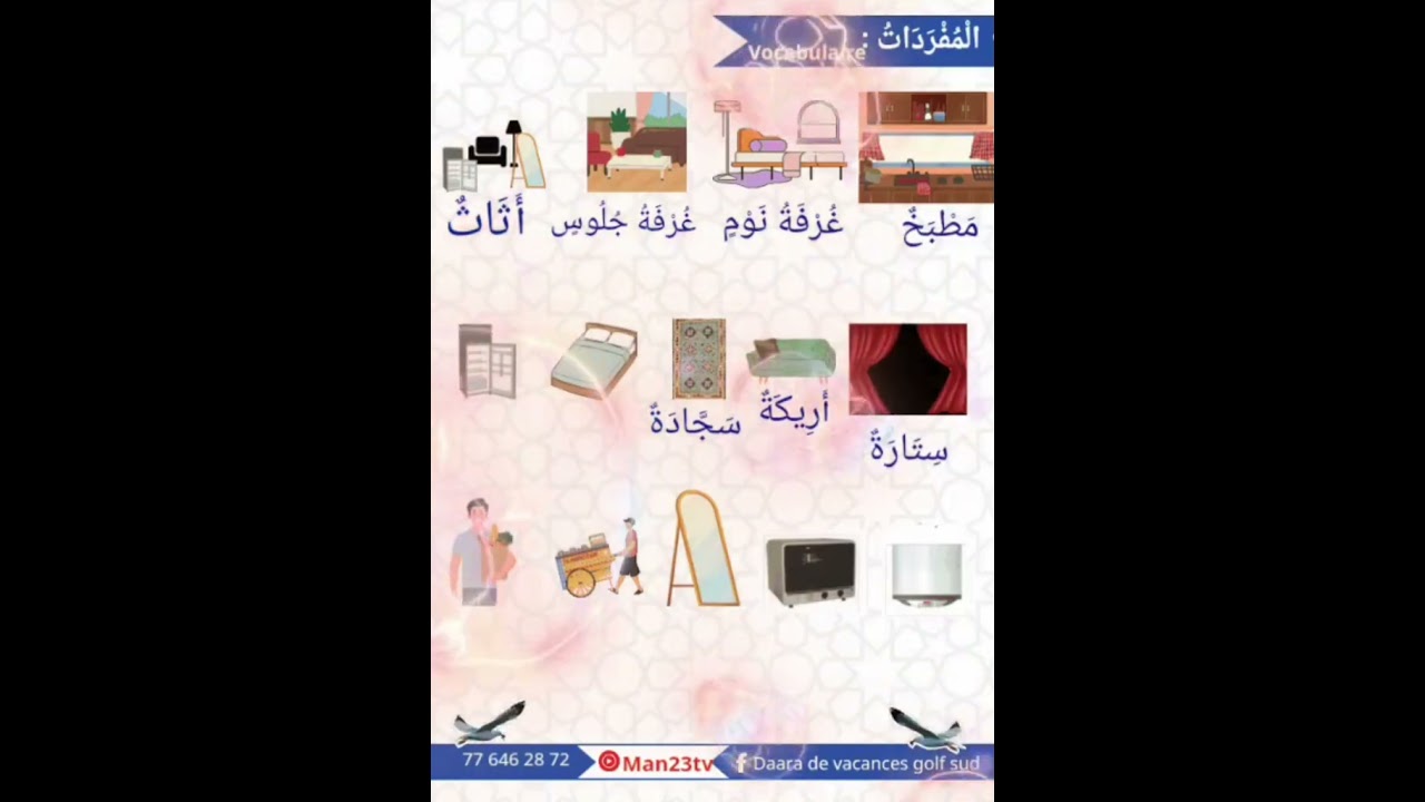 j'apprends arabe 3éme leçon , 3er Dialogue