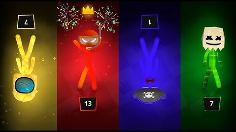 Stickman Party - Tournament Mode 1234 Player | Gameplay Walkthrough Part 783 MiniGames Update