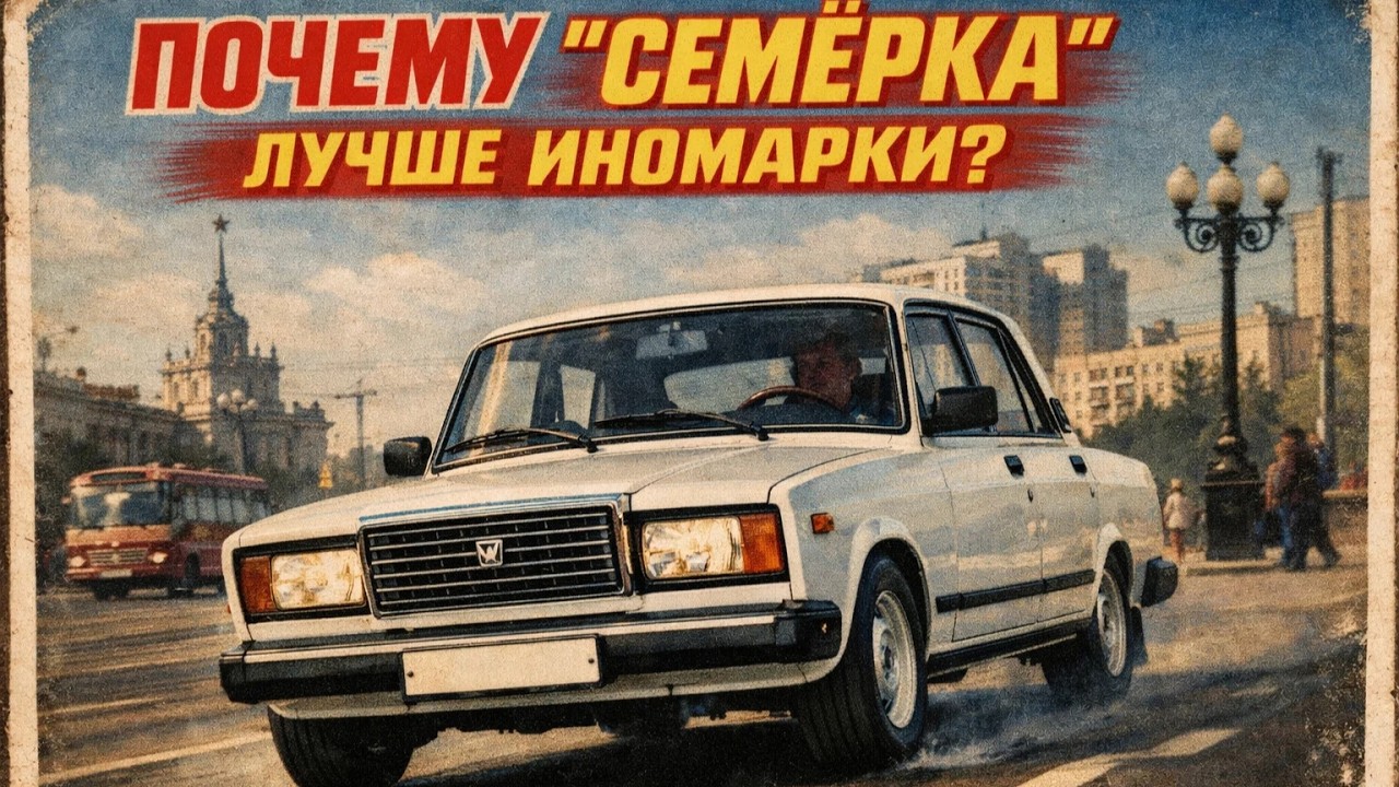 ВАЗ‑2107 против всего автопрома СССР: 5 причин, почему народ выбрал именно её