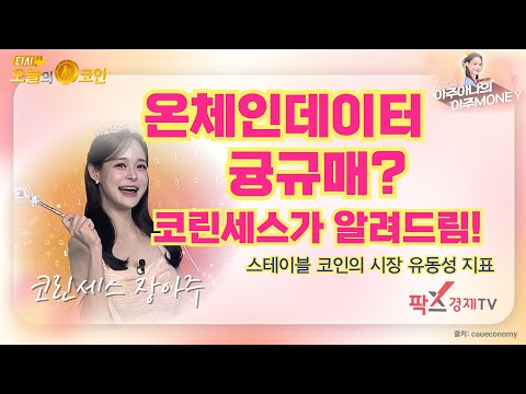 온체인데이터를 봐야하는 이유 1) 스테이블 코인의 시장 유동성 지표 2) 올 해 스테이블 코인 유입 지표 3) 거래소 비트코인 보유량 [250221 다시 오늘의 코인] (장아주)