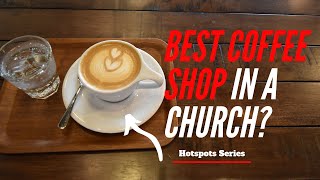 5 STAR COFFEE SHOP in a Church | Steeple House Coffee