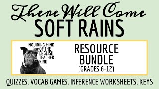 "There Will Come Soft Rains" by Ray Bradbury Quizzes, Vocabulary Games, Worksheets, and Answer Keys screenshot 4