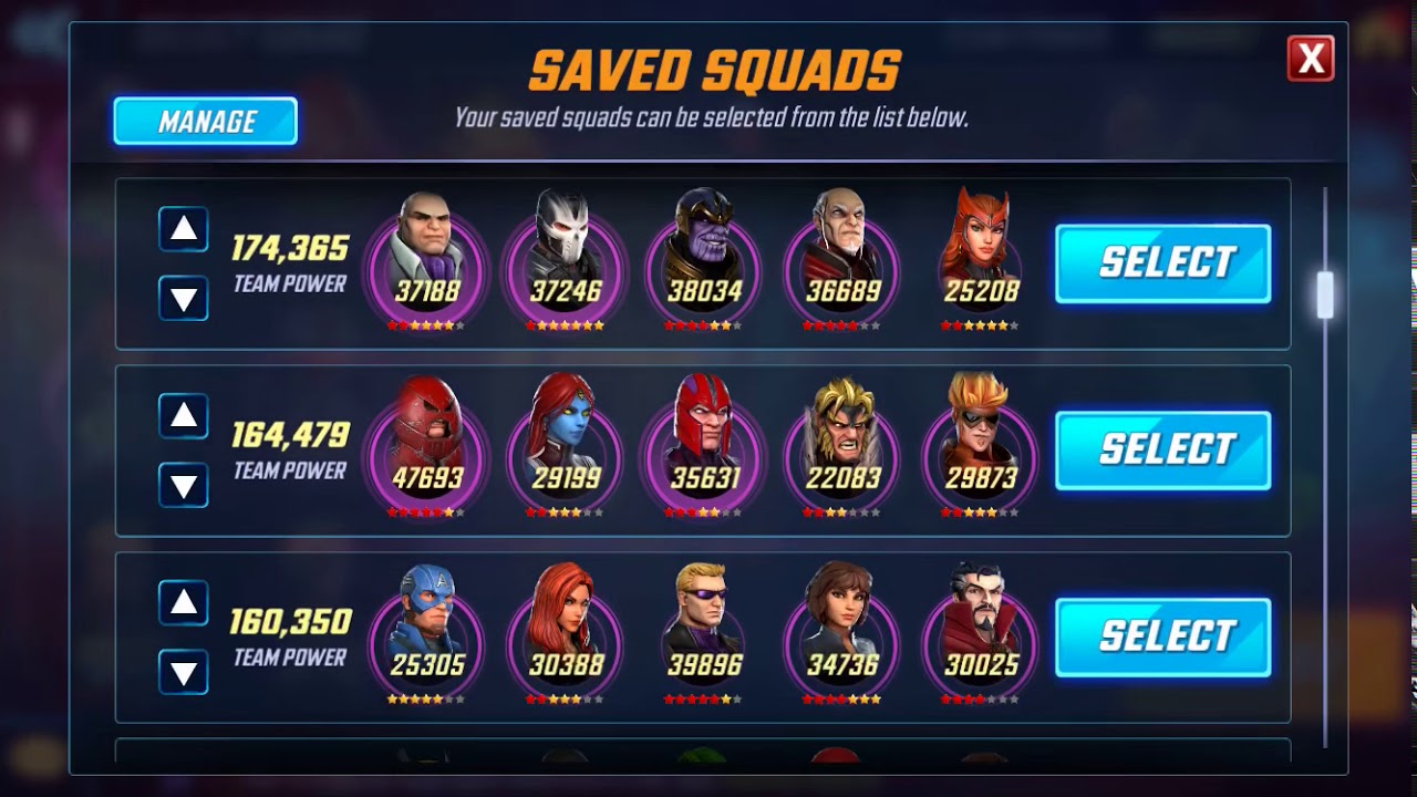 Marvel Strike Force Arena fighting ! YouTube