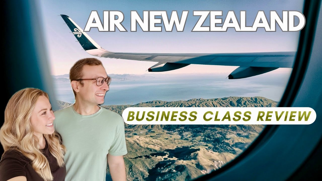 The WEIRDEST Business Class Layout? Air New Zealand Review & LAX Star Alliance Lounge ⭐