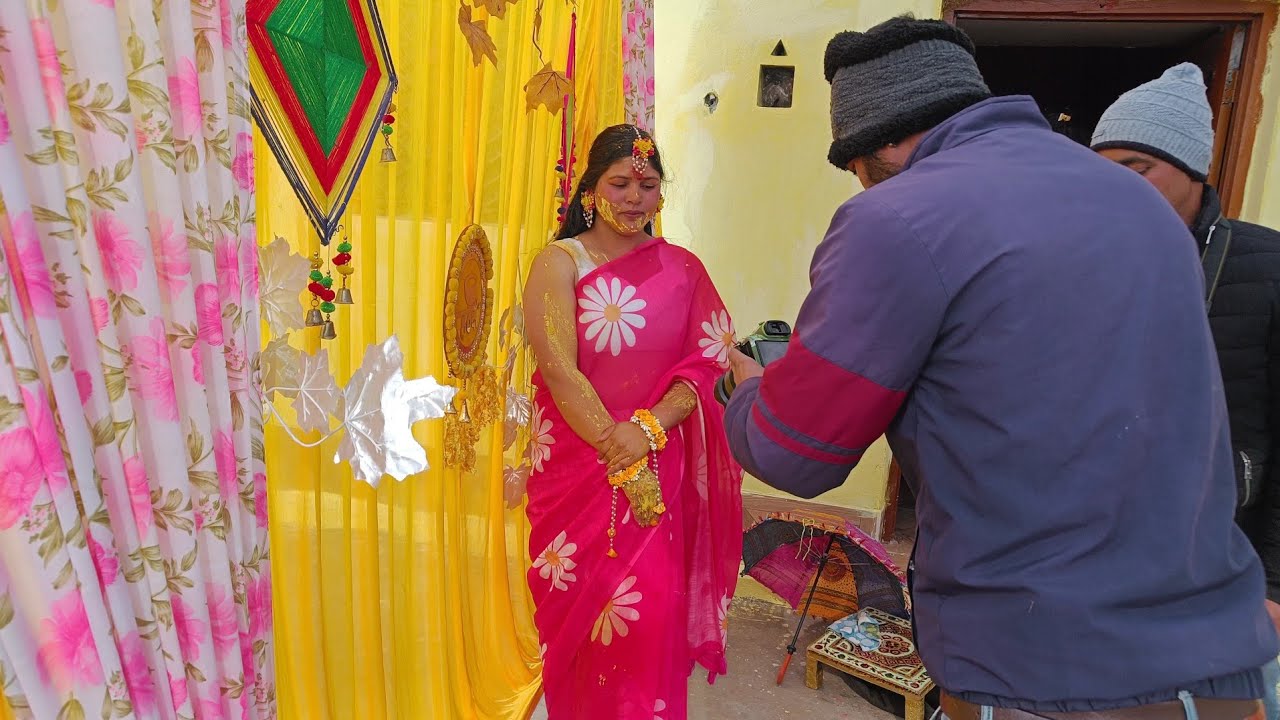 Shadi Mein Gaye Danda 😅 | Tehri Garhwal | Village Wedding || Abhishek Sajwan Vlogs || 