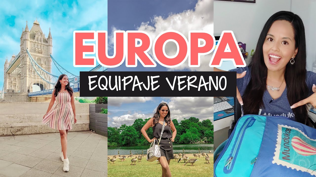 Equipaje para verano en Europa (SÓLO maleta de mano) - YouTube