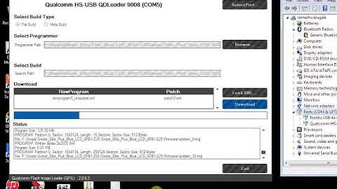 Swipe Elite Plus blue screen flashing done by Qfil TOOL