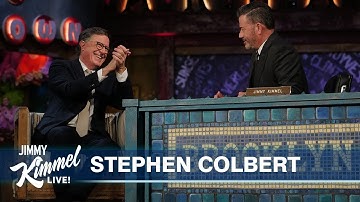 Stephen Colbert on Finding Out His Show Was Canceled & Jimmy Kimmel Being Taken Off The Air
