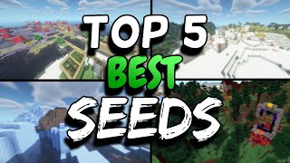TOP 5 BEST SEEDS FOR MINECRAFT 1.16.5!! | JAVA (PC)