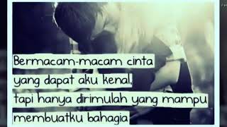 Ku mencintaimu sll.ku menyanyangi smpai akhir hayatku