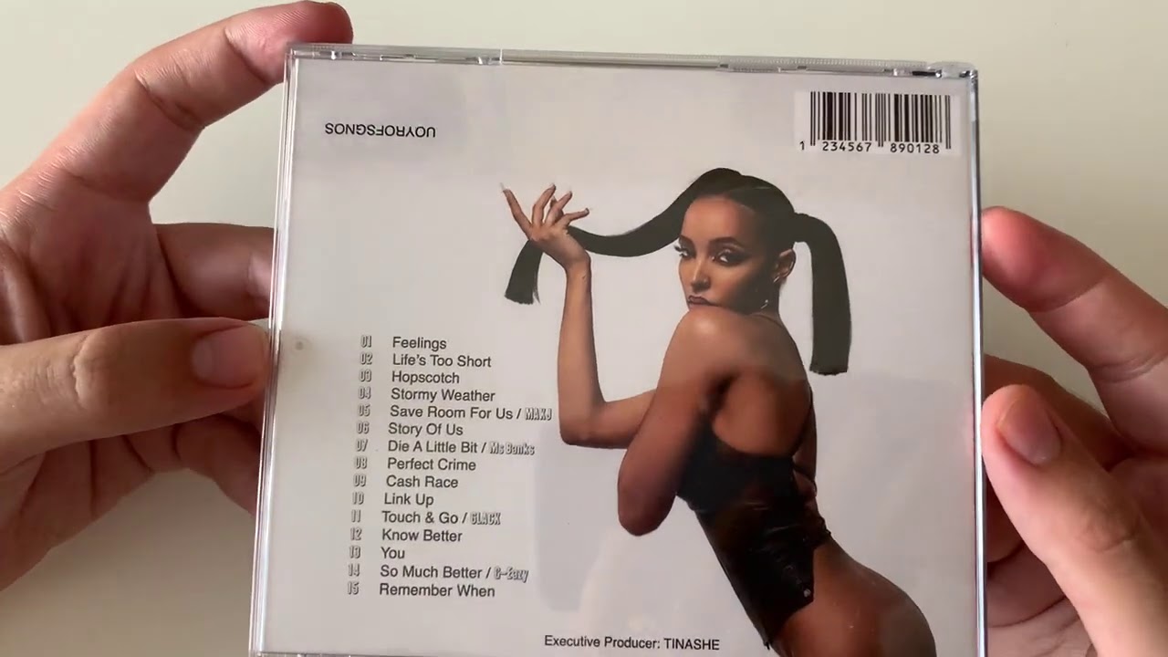 Tinashe - SONGS FOR YOU (Unboxing CD) - YouTube
