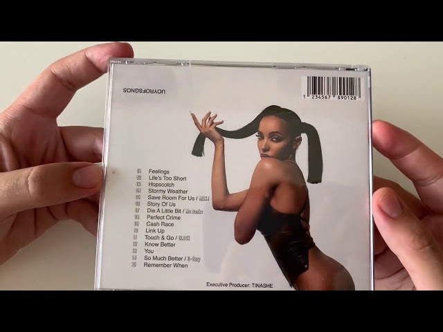 Tinashe - SONGS FOR YOU (Unboxing CD) - YouTube