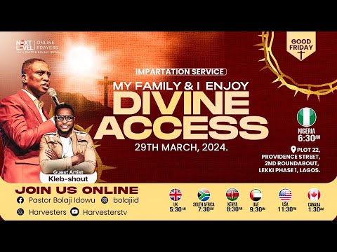 Prayers For Divine Visitation For Me And My Family || Pst Bolaji Idowu || March 29th 2024