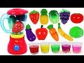Learn Colors with Fruit Blender Toys Slime Clay Surprise Toys Nursery Rhymes Best Kids Videos