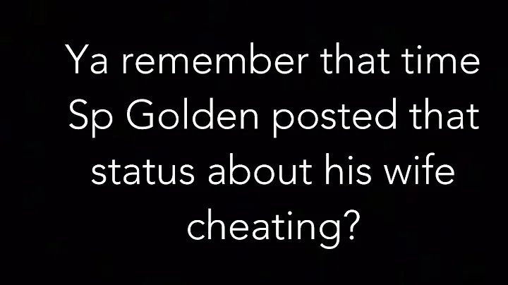 HE WASNT HACKED AISHA GOLDEN REALLY CHEATED!! #PRO...