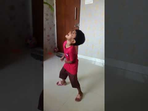 Ayush enjoying song with his own mood .