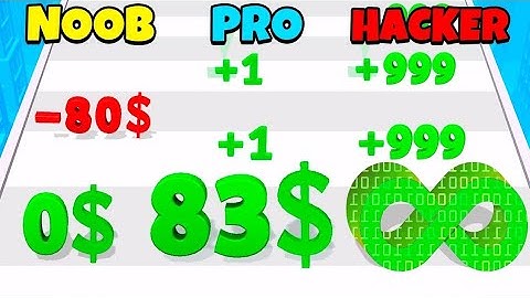 NOOB vs PRO vs HACKER | Digit shooter