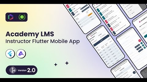 How Create an eLearning Platform Mobile App like ALX using Academy LMS Script | Flutter Tutorial