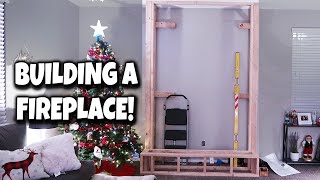 Building A Fireplace! 💙 I Am Kristin