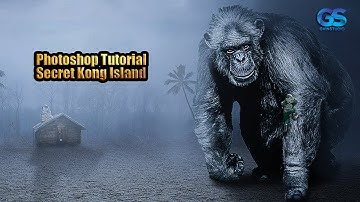 Photoshop Tutorial l Photo manipulation the secret of King kong island