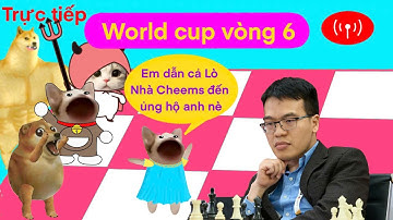 vòng loại World Cup 2025 Vòng 5. Lê Quang Liêm vs Alexander Donchenko #chess #cheemscovua