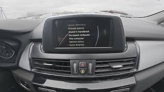 How to Enter and Manage Sports Displays in BMW Series 2 F22 F23 F45 F46