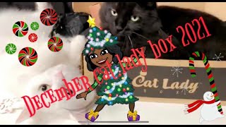Cat Lady Box December 2021 by DamaskCats 63 views 2 years ago 13 minutes, 10 seconds