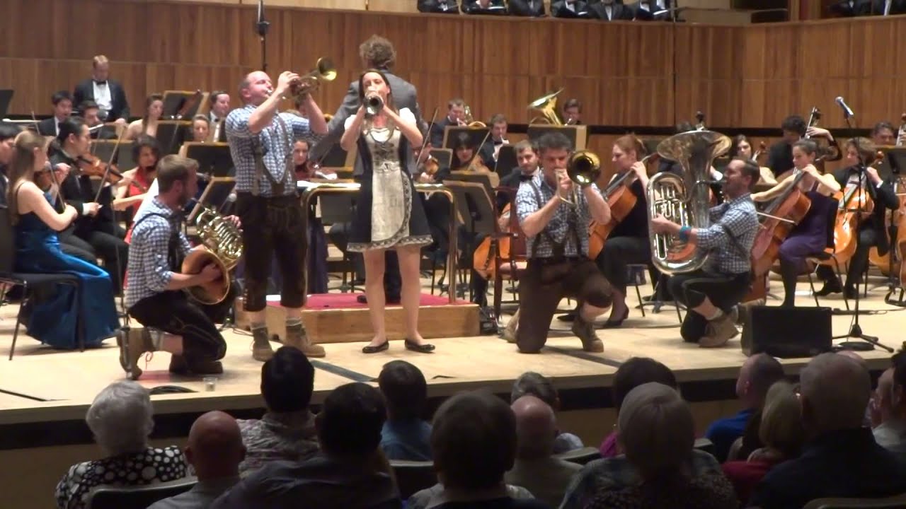 Oompah Brass Bohemian Rhapsody with full symphony orchestra and choir