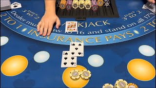 Blackjack | $400,000 Buy In | AMAZING HIGH ROLLER SESSION! MAKING BIG MONEY ON DOUBLE DOWNS & SPLITS