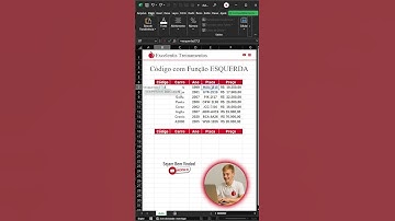 [EXCEL] Como usar Função ESQUERDA com PROCV e CONCATENAR no #excel #aprendeexcel #dashboard #tutor