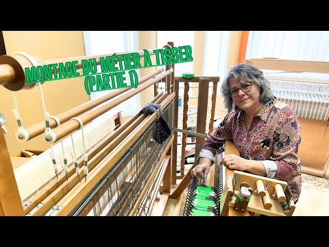 How to set up a loom with a tension box 🌷