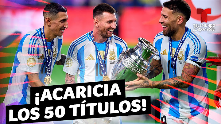 Lionel Messi podría convertirse en el jugador con más títulos en la historia | Telemundo Deportes