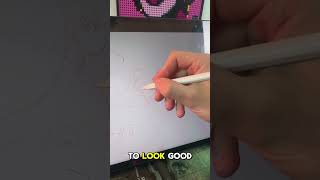 Starting the Sketch on My iPad | Creative Process | Bunny Network