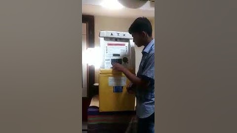 How atm machine works