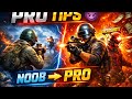 BGMI Pro Tips & Tricks 🔥 | Noob to Pro Guide 😈 | Easy Chicken Dinner