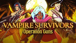 Vampire Survivors: Operation Guns DLC feat. Contra  Coming 9th May