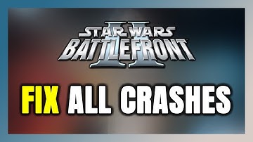 FIX STAR WARS Battlefront 2 (Classic 2005) Crashing, Freezing, Not Launching, Stuck & Black Screen