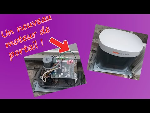 COMMENT REMPLACER UN MOTEUR DE PORTAIL COULISSANT ? (# Electricité-11)