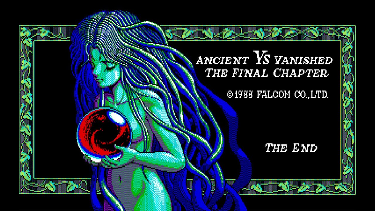 Ys-II (PC-88) ] Ending 
