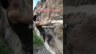 He wanted to be the real life Spiderman😧