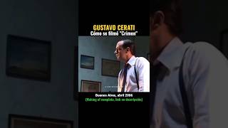 Así filmó Gustavo Cerati "Crimen" (2006) - #short #videoclip #makingof #ahivamos #backstage