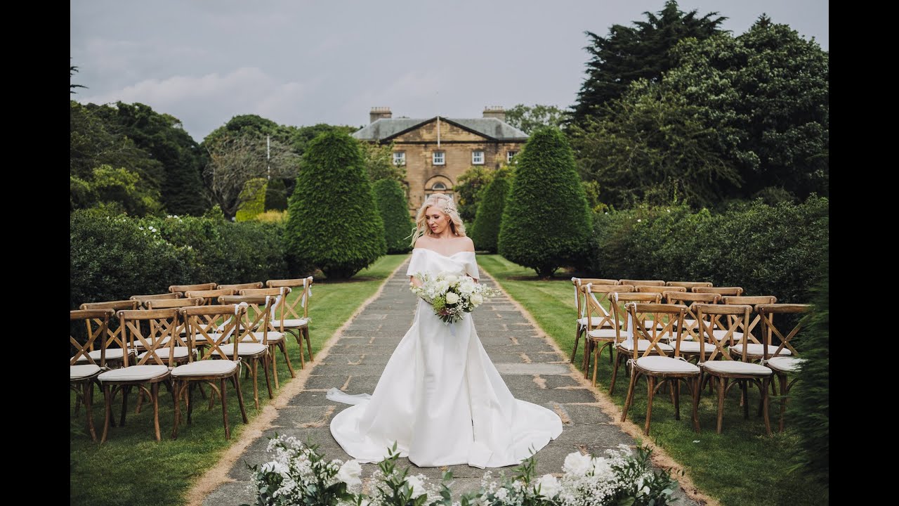 Backworth Hall - Styled Wedding Photoshoot Highlights | Wedding Photographer Newcastle