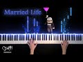 Married Life - Up || Музыка из мультфильма "Вверх" (Piano version)