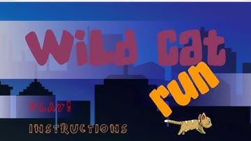 Wild Cat Run Game( Flash Actionscript 2.0 )