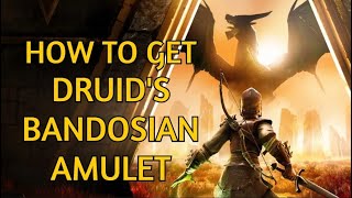 How to get the DRUID'S BANDOSIAN AMULET | RuneScape Dragonwilds