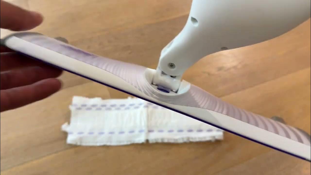 How to Attach Swiffer Power Mop Pads YouTube