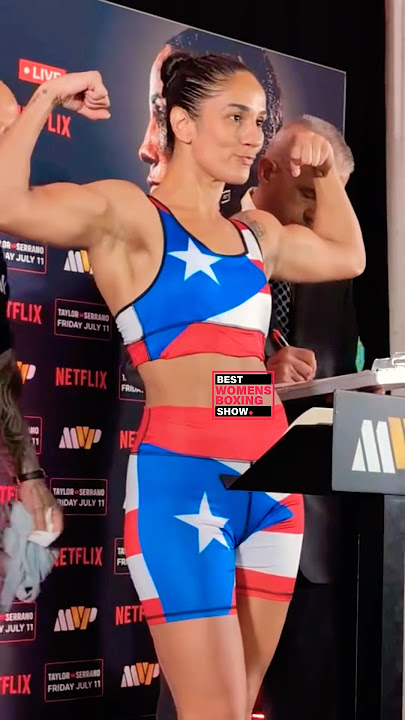 Amanda Serrano MAKES WEIGHT & is JACKED 💪🏽🇵🇷
