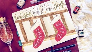 Plan With Me December 2018 | Festive Bullet Journal Setup
